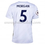 Leicester City Wes Morgan 5 Fotbalové Dresy Venkovní 2020-21..